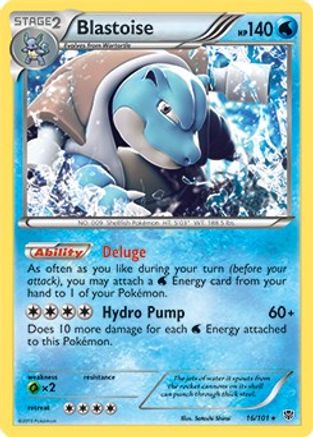 Blastoise (16/101) (Theme Deck Exclusive) [Black & White: Plasma Blast] | Silver Goblin