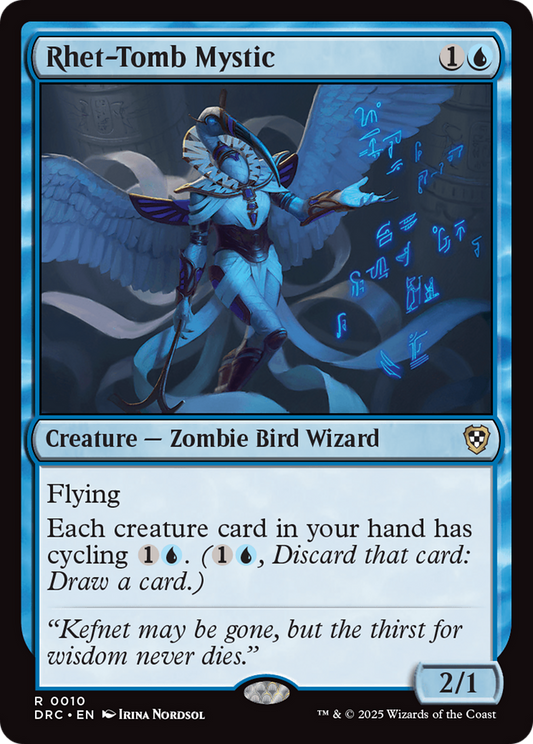 Rhet-Tomb Mystic (010) - Commander: Aetherdrift
