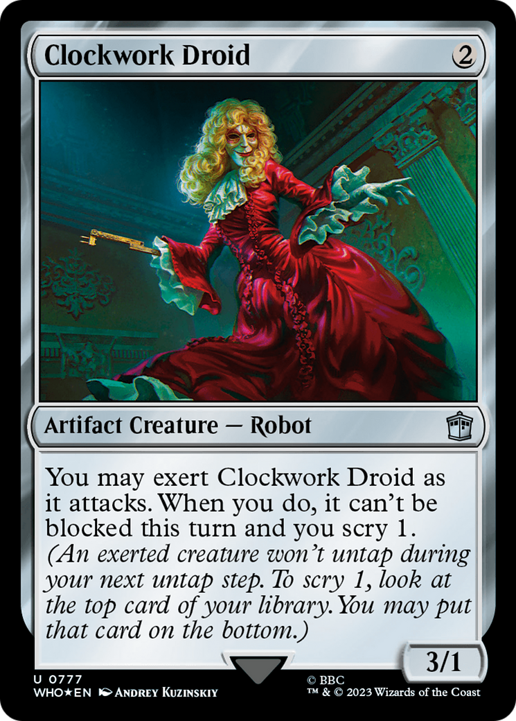 Clockwork Droid (Surge Foil) [Doctor Who] | Silver Goblin