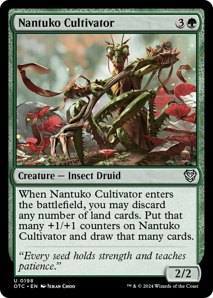 Nantuko Cultivator [Outlaws of Thunder Junction Commander] | Silver Goblin