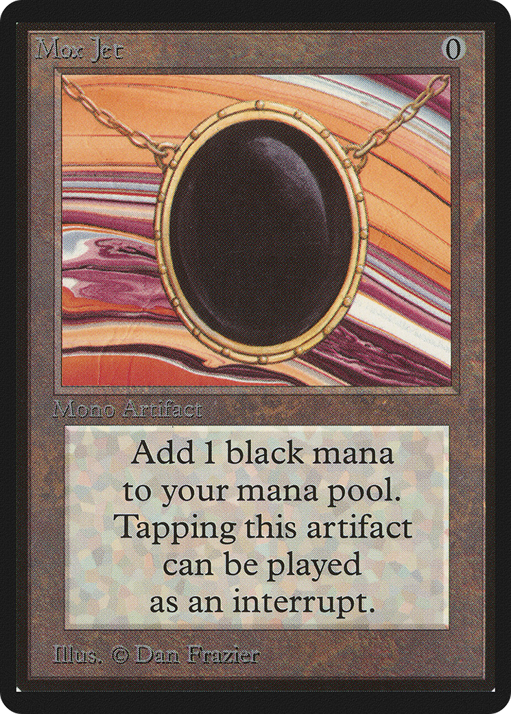 Mox Jet [Beta Edition] | Silver Goblin