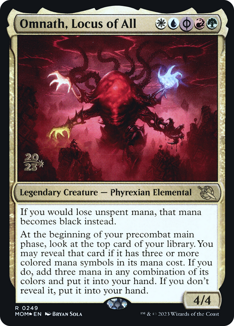 Omnath, Locus of All [March of the Machine Prerelease Promos] | Silver Goblin