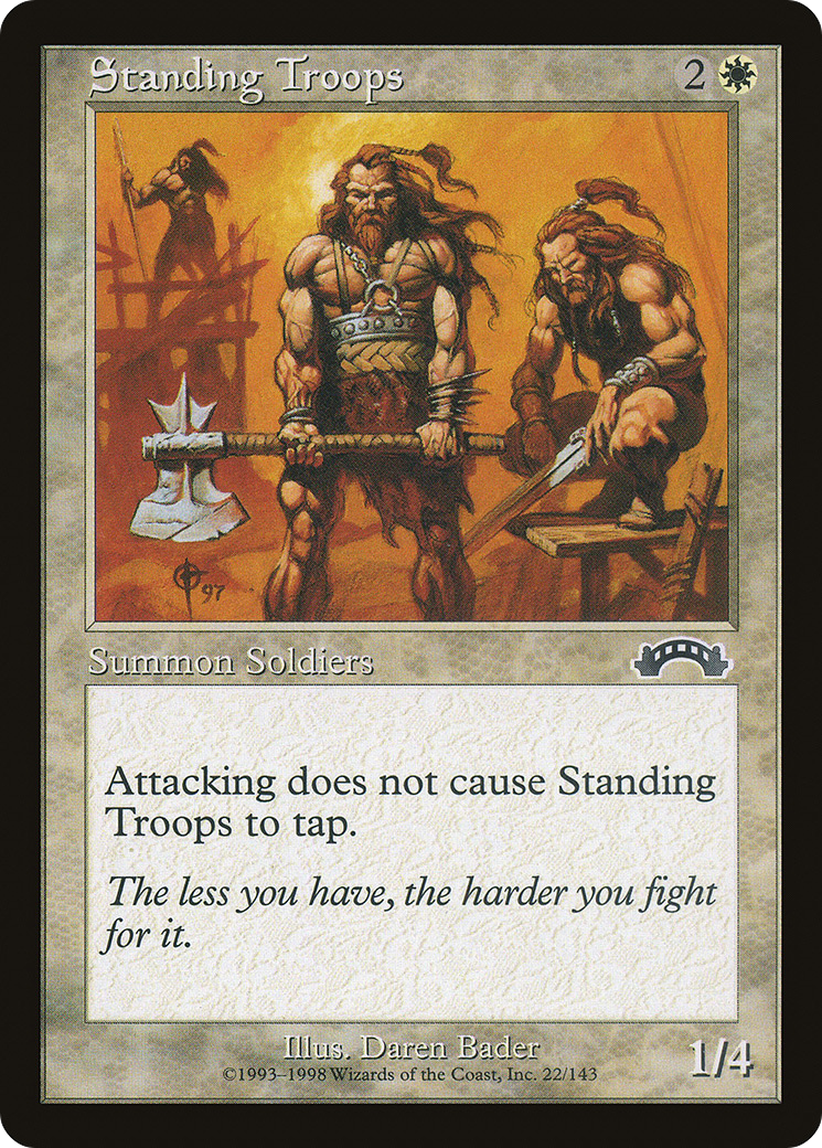 Standing Troops [Exodus] | Silver Goblin