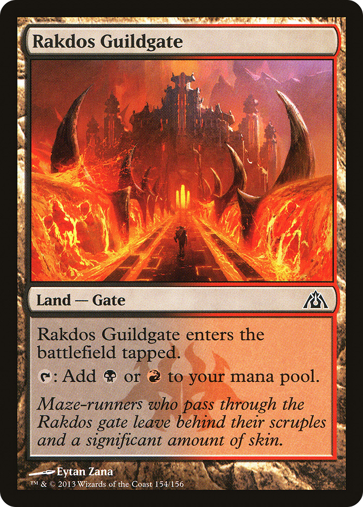 Rakdos Guildgate [Dragon's Maze] | Silver Goblin