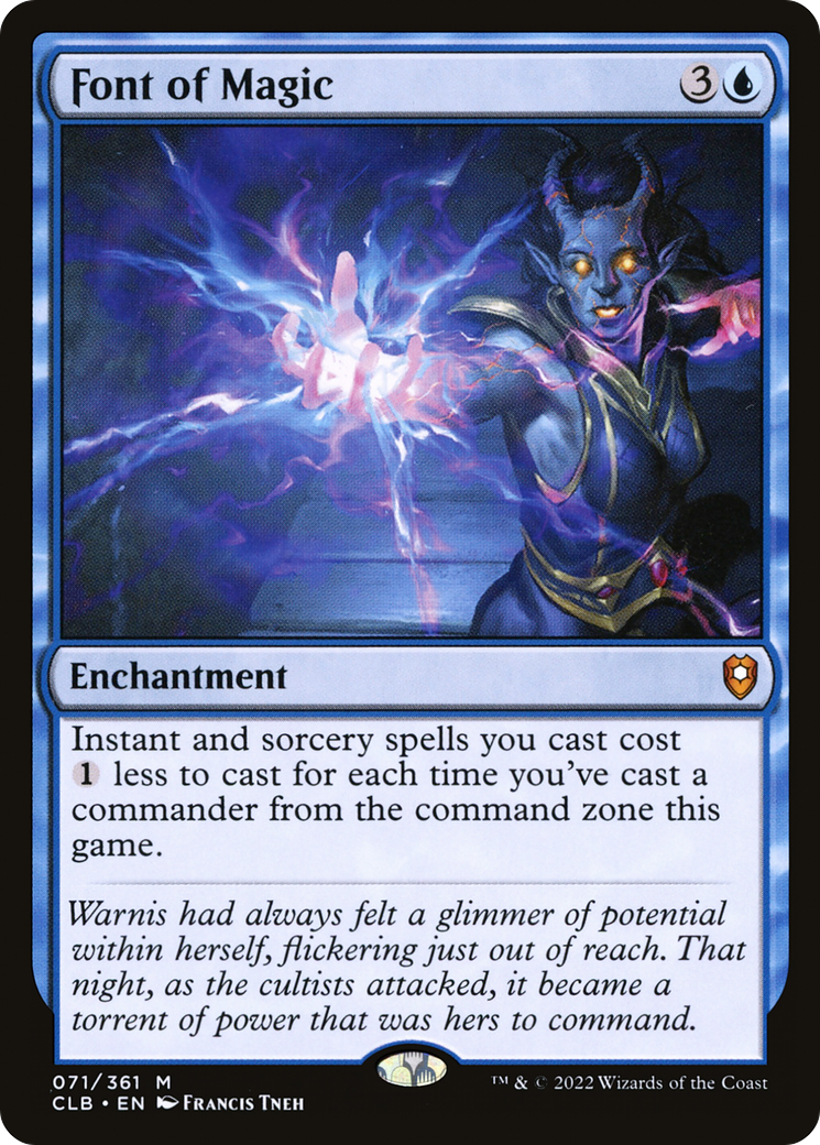Font of Magic [Commander Legends: Battle for Baldur's Gate]