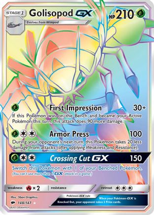 Golisopod GX (148/147) [Sun & Moon: Burning Shadows]