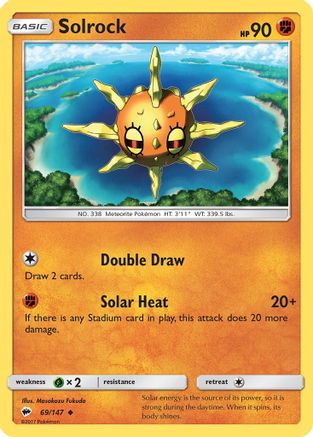 Solrock (69/147) [Sun & Moon: Burning Shadows] | Silver Goblin