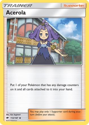 Acerola (112) - SM  Burning Shadows