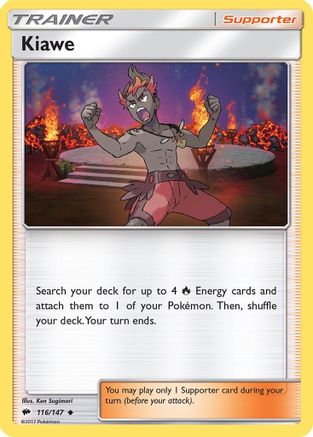 Kiawe (116/147) [Sun & Moon: Burning Shadows] | Silver Goblin