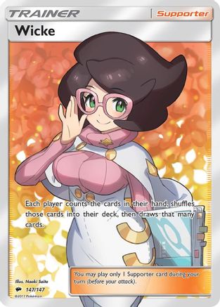 Wicke (147/147) [Sun & Moon: Burning Shadows] | Silver Goblin