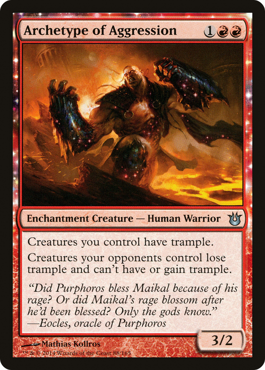 Archetype of Aggression [Born of the Gods] Foil