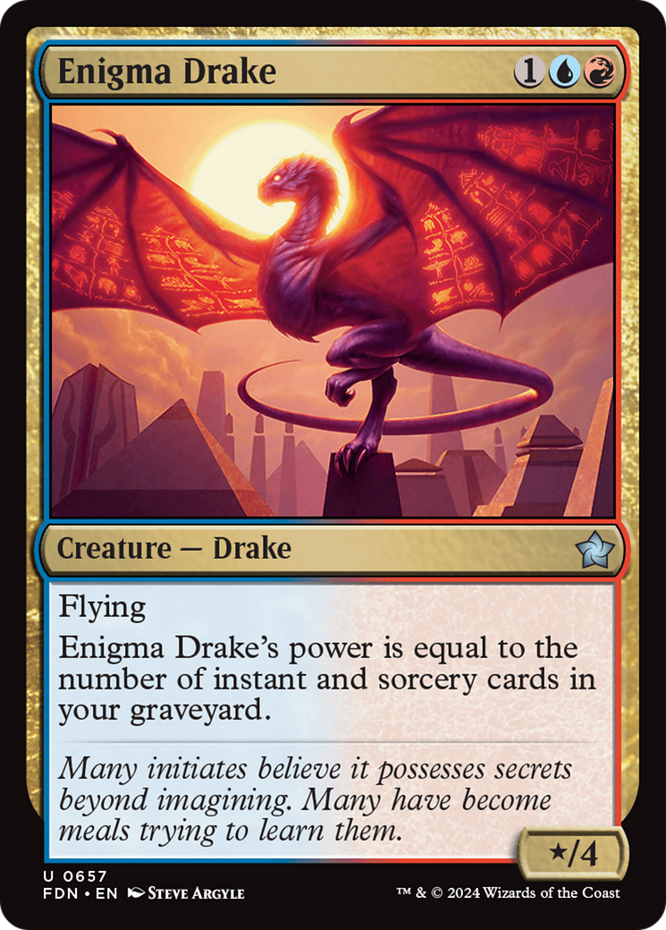 Enigma Drake [Foundations] | Silver Goblin