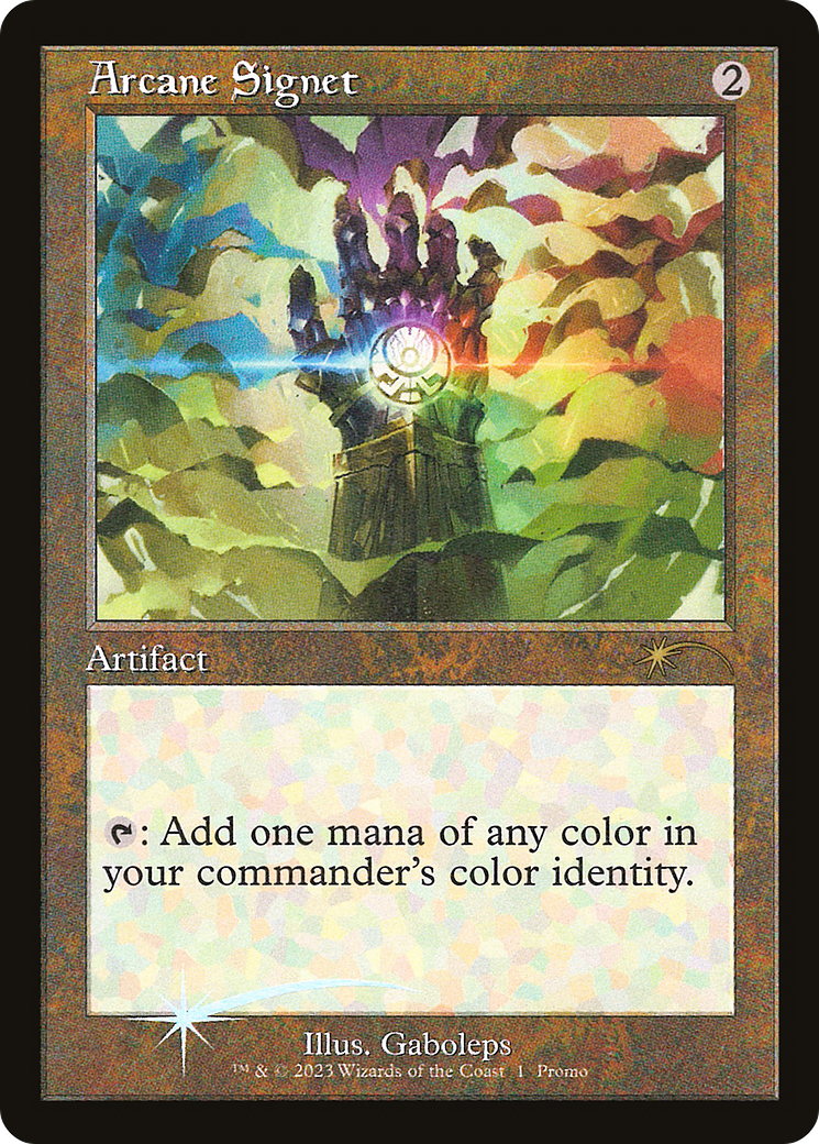 Arcane Signet (Retro) [30th Anniversary Promos] | Silver Goblin