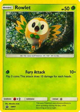 Rowlet (SM01) (General Mills Promo) [Sun & Moon: Black Star Promos]