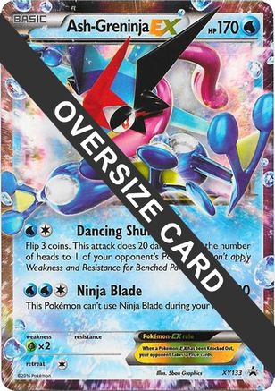 Ash-Greninja EX (XY133) (Jumbo Card) [XY: Black Star Promos] | Silver Goblin