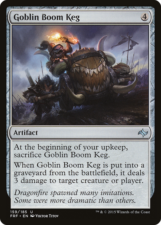 Goblin Boom Keg [Fate Reforged]