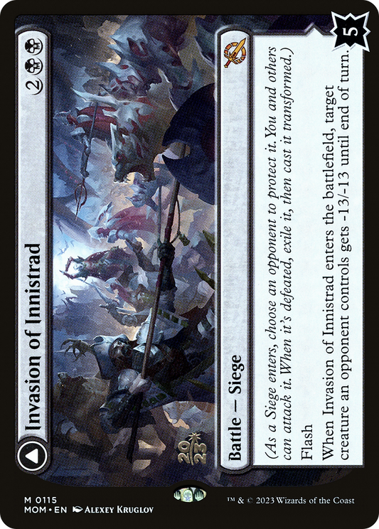 Invasion of Innistrad // Deluge of the Dead [March of the Machine Prerelease Promos]