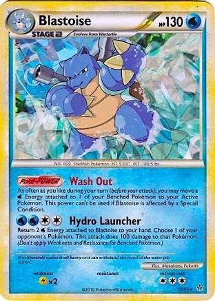 Blastoise (13/95) (Cracked Ice Holo) [HeartGold & SoulSilver: Unleashed] | Silver Goblin