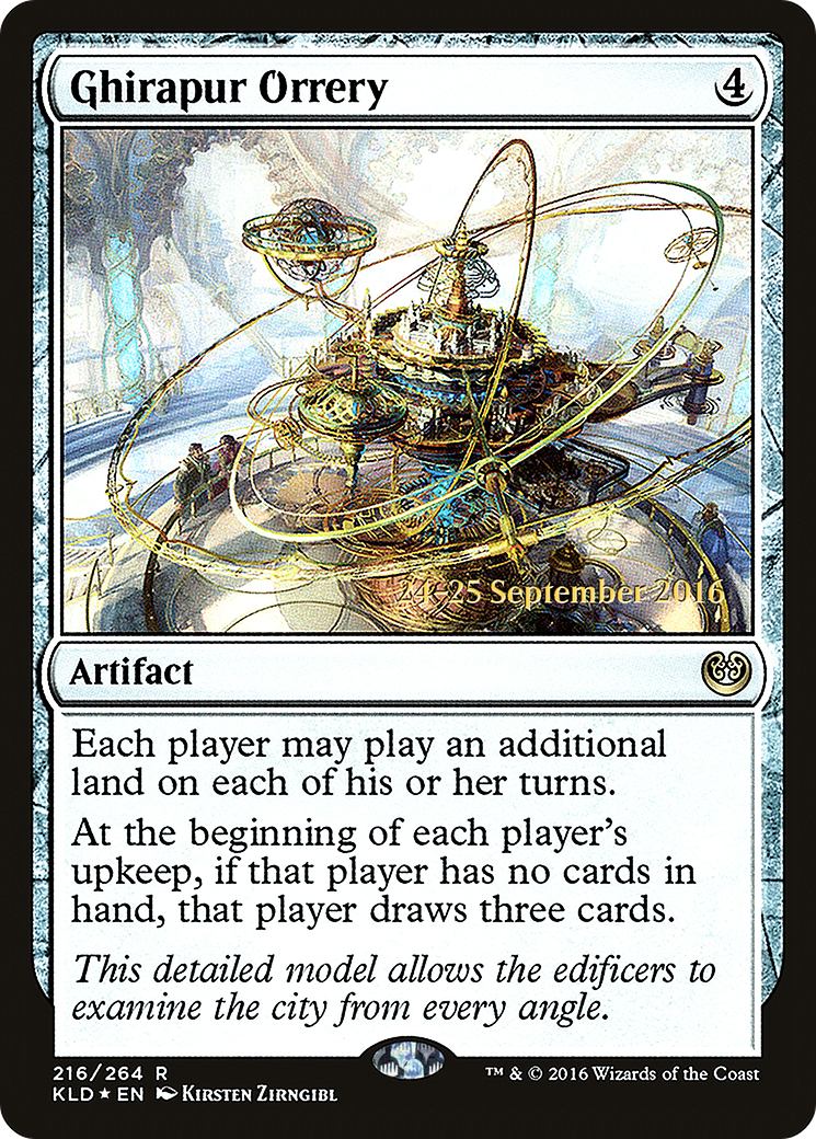 Ghirapur Orrery [Kaladesh Prerelease Promos] | Silver Goblin