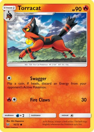 Torracat (16/73) [Sun & Moon: Shining Legends] | Silver Goblin