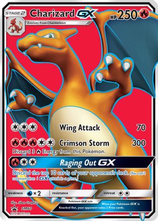 Charizard GX (SM60) [Sun & Moon: Black Star Promos] | Silver Goblin