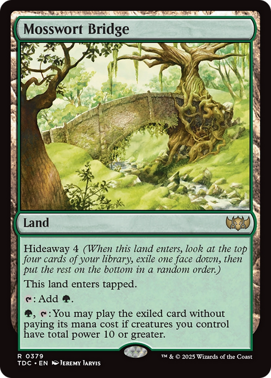 Mosswort Bridge (379) - Commander: Tarkir: Dragonstorm