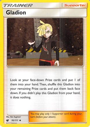 Gladion (95/111) [Sun & Moon: Crimson Invasion] | Silver Goblin