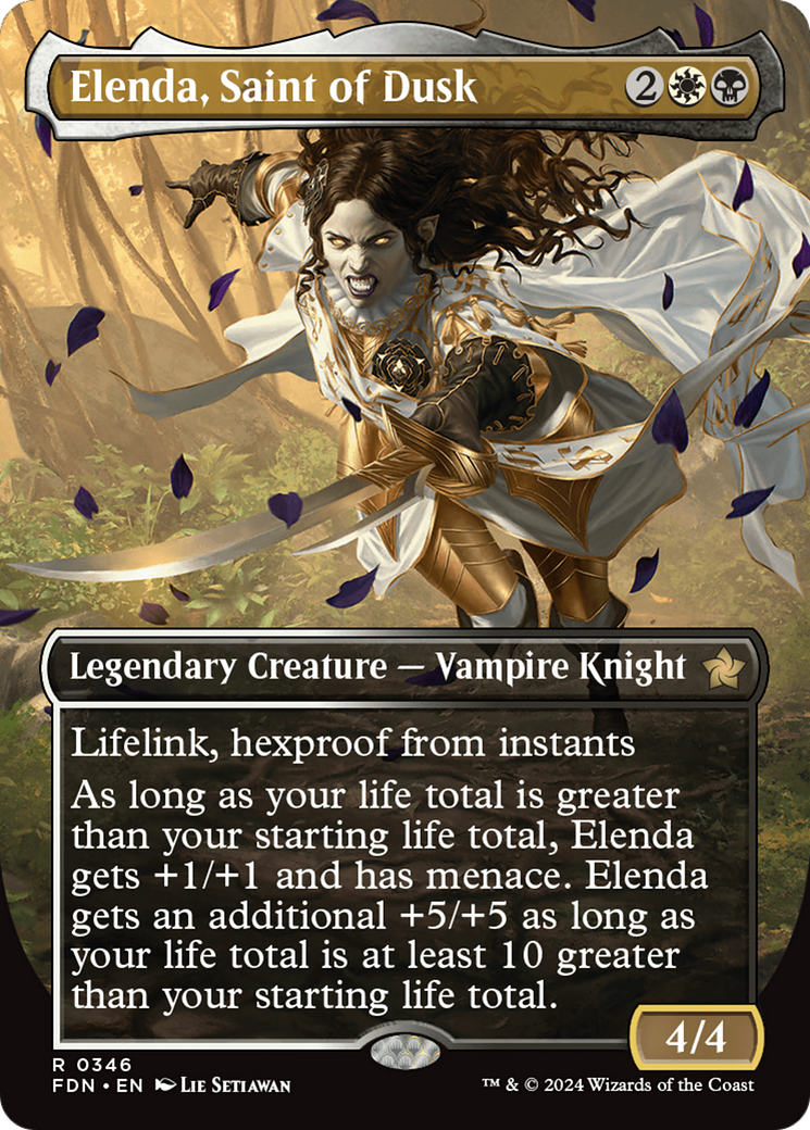 Elenda, Saint of Dusk(Borderless) (346)
