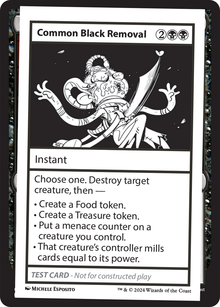 Common Black Removal [Mystery Booster 2 Playtest Cards] | Silver Goblin