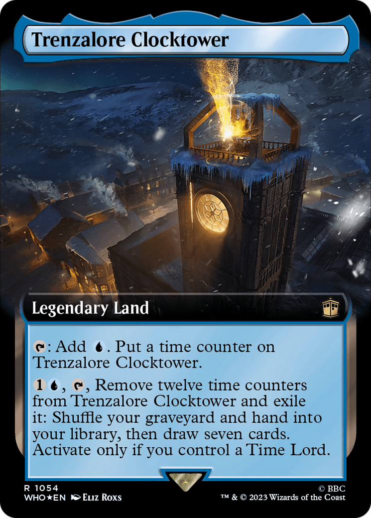 Trenzalore Clocktower (Extended Art) (Surge Foil) [Doctor Who] | Silver Goblin
