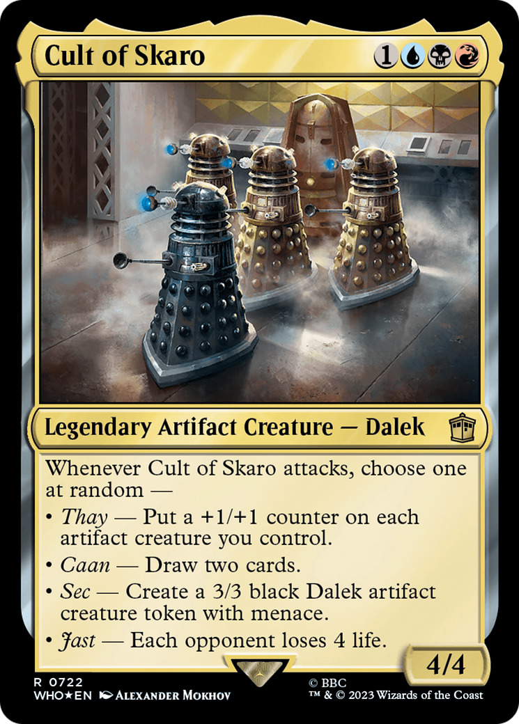 Cult of Skaro (Surge Foil) [Doctor Who] | Silver Goblin