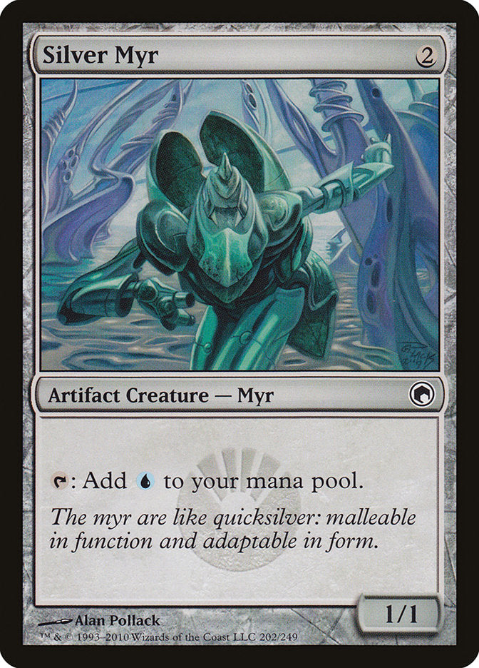 Silver Myr [Scars of Mirrodin] | Silver Goblin