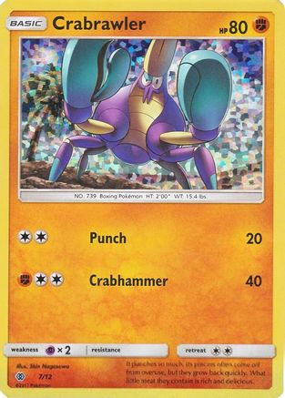 Crabrawler (7/12) [McDonald's Promos: 2017 Collection] | Silver Goblin