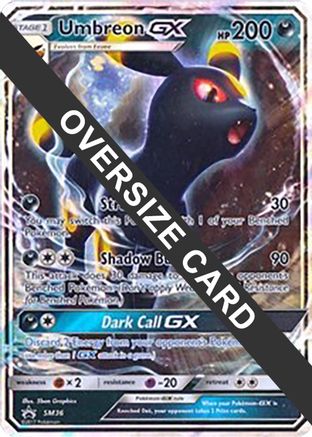 Umbreon GX (SM36) (Jumbo Card) [Sun & Moon: Black Star Promos] | Silver Goblin