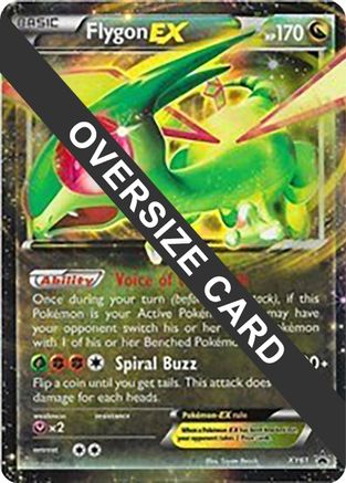 Flygon EX (XY61) (Jumbo Card) [XY: Black Star Promos] | Silver Goblin