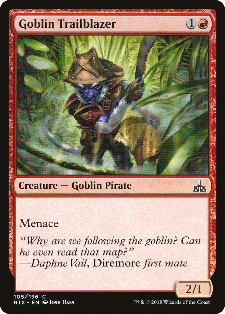 Goblin Trailblazer [Rivals of Ixalan] | Silver Goblin