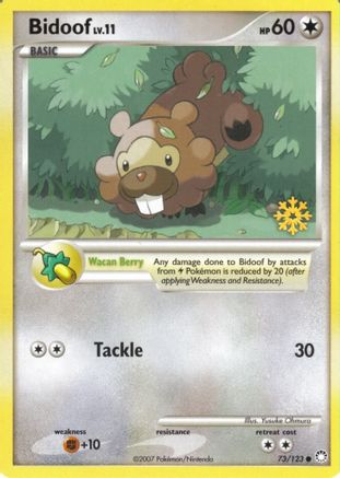 Bidoof (73/123) [Countdown Calendar Promos] | Silver Goblin