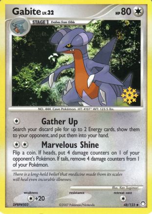 Gabite (48/123) [Countdown Calendar Promos] | Silver Goblin