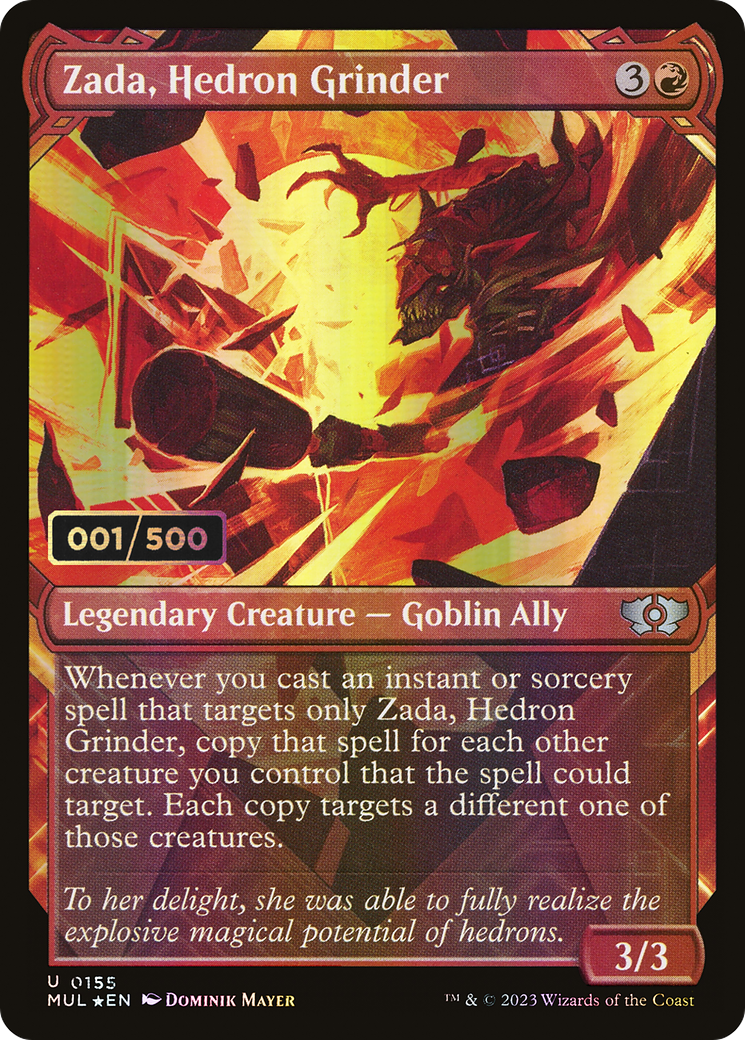 Zada, Hedron Grinder (Serialized) [Multiverse Legends] | Silver Goblin