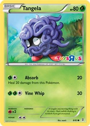 Tangela (8/83) (Toys R Us Promo) [XY: Generations] | Silver Goblin