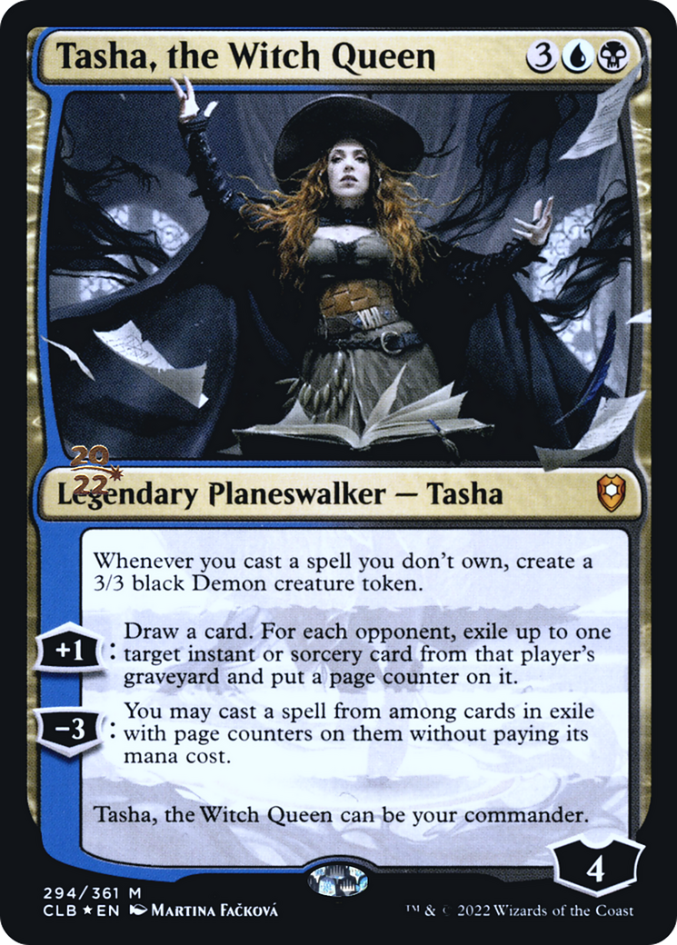 Tasha, the Witch Queen [Commander Legends: Battle for Baldur's Gate Prerelease Promos] | Silver Goblin