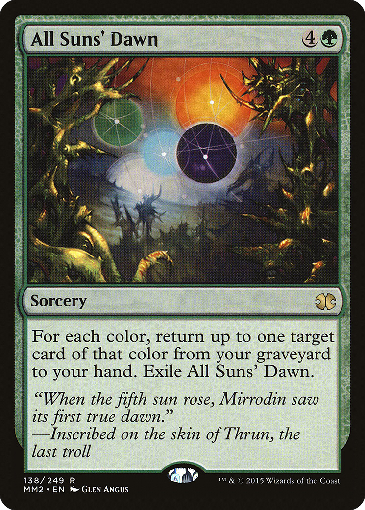 All Suns' Dawn [Modern Masters 2015] Foil