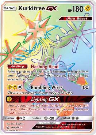 Xurkitree GX (160/156) [Sun & Moon: Ultra Prism] | Silver Goblin