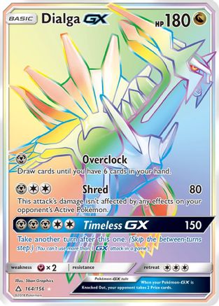 Dialga GX (164/156) [Sun & Moon: Ultra Prism] | Silver Goblin