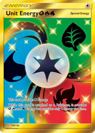 Unit Energy (170/156) (Grass, Fire, Water) [Sun & Moon: Ultra Prism] | Silver Goblin