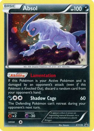 Absol (XY178) [XY: Black Star Promos] | Silver Goblin