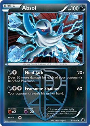 Absol (67/116) (Moltres Legendary Battle Deck) (Theme Deck Exclusive) [Black & White: Plasma Freeze] | Silver Goblin