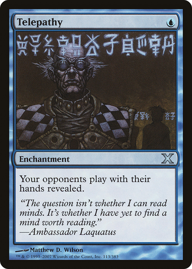 Telepathy [Tenth Edition] Foil