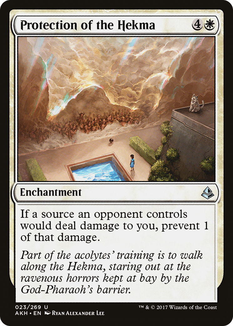 Protection of the Hekma [Amonkhet] Foil