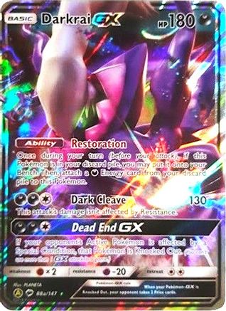 Darkrai GX (88a/147) [Alternate Art Promos] | Silver Goblin